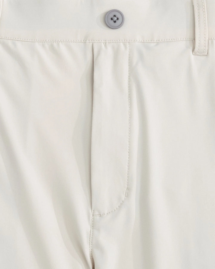 Johnnie-O Fusionn Knit Performance Pull-On Short 7": Stone