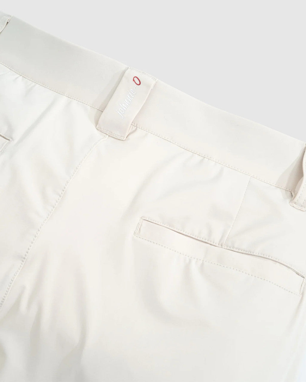Johnnie-O Fusion Performance Elastic Waist Shorts: Stone