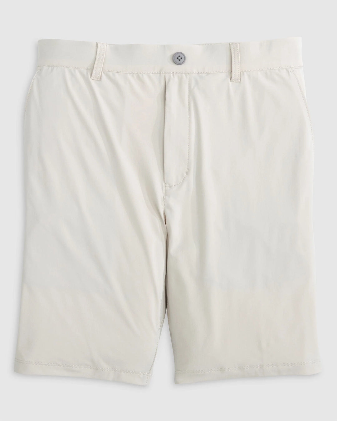 Johnnie-O Fusionn Knit Performance Pull-On Short 7": Stone