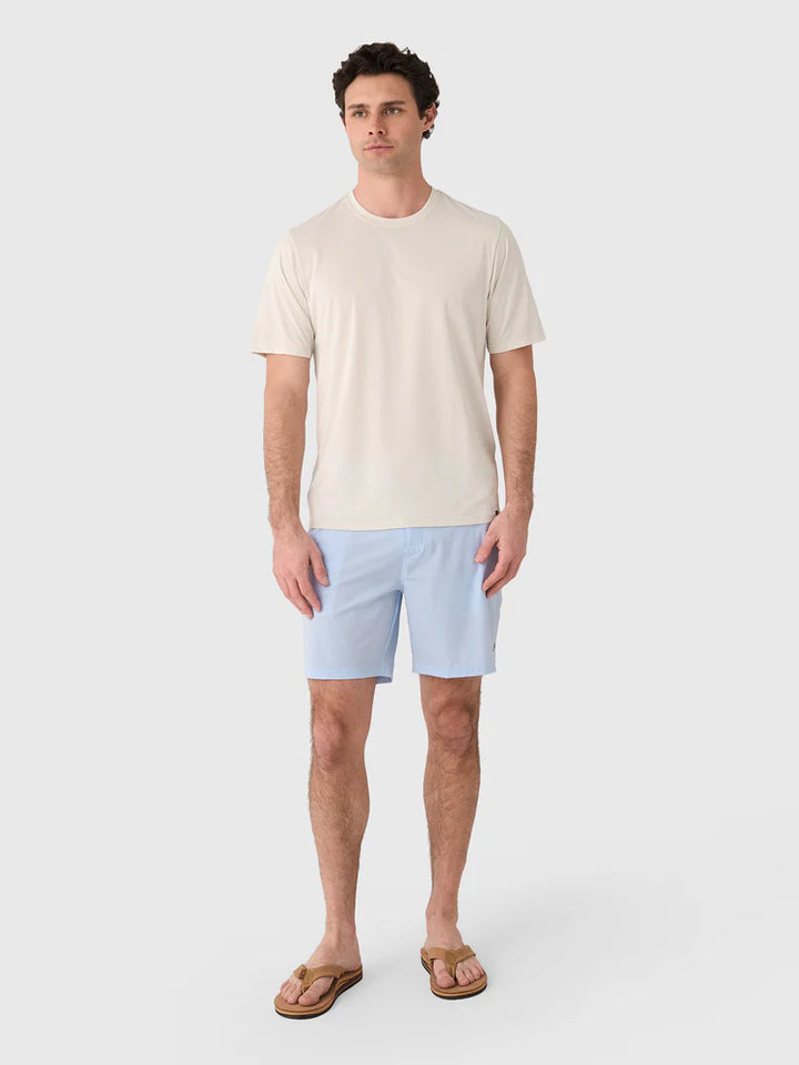 Johnnie-O Half Elastic 7" Swim Trunks - Arcata: Kona