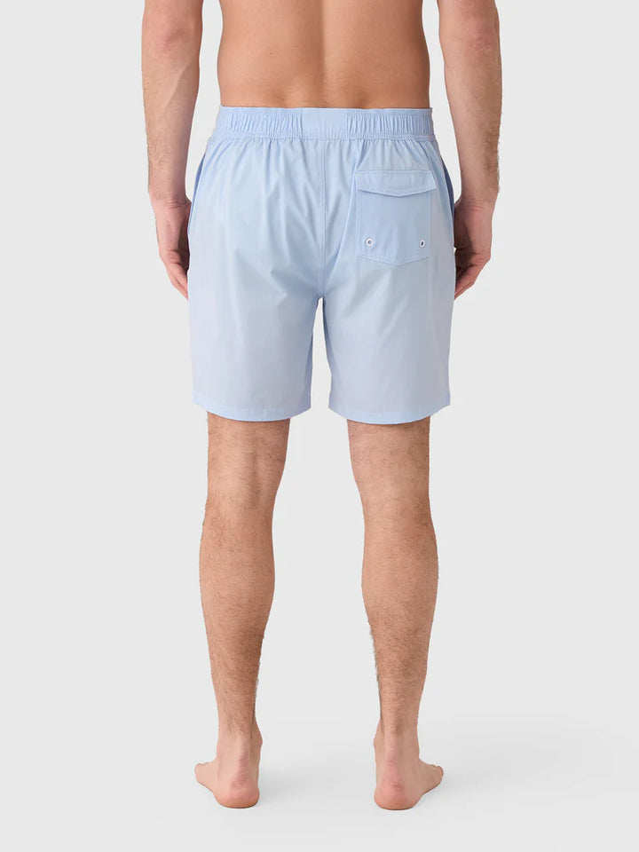 Johnnie-O Half Elastic 7" Swim Trunks - Arcata: Kona