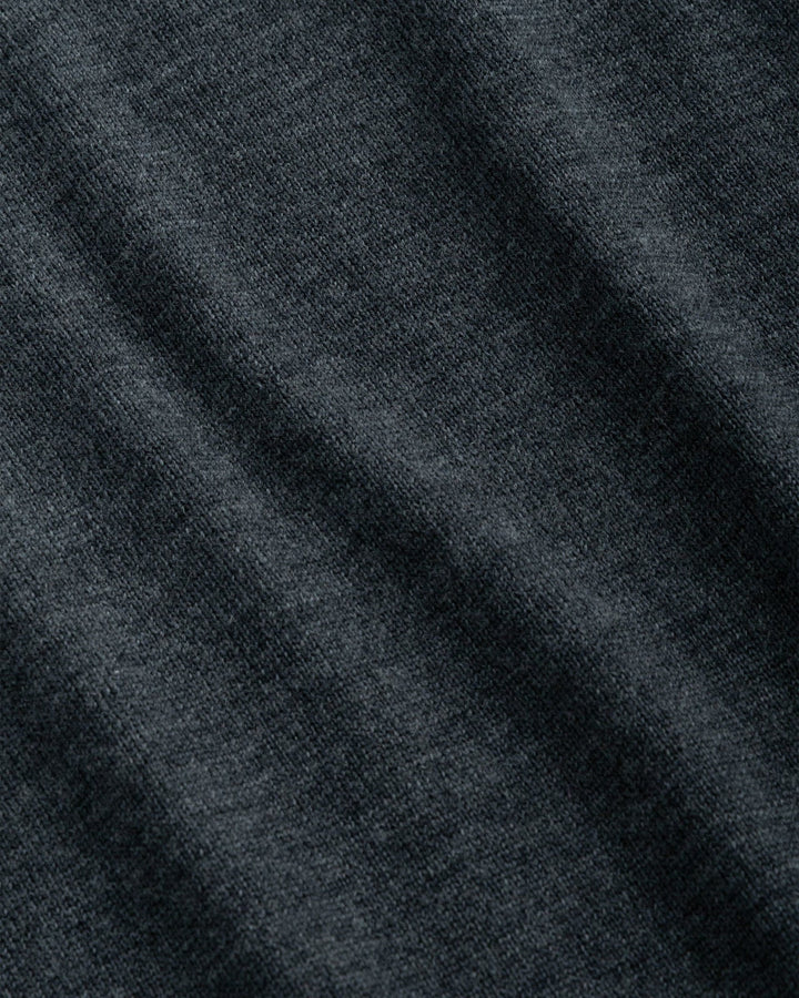 Johnnie-O Raynor Merino 1/4 Zip Sweater: Smoke