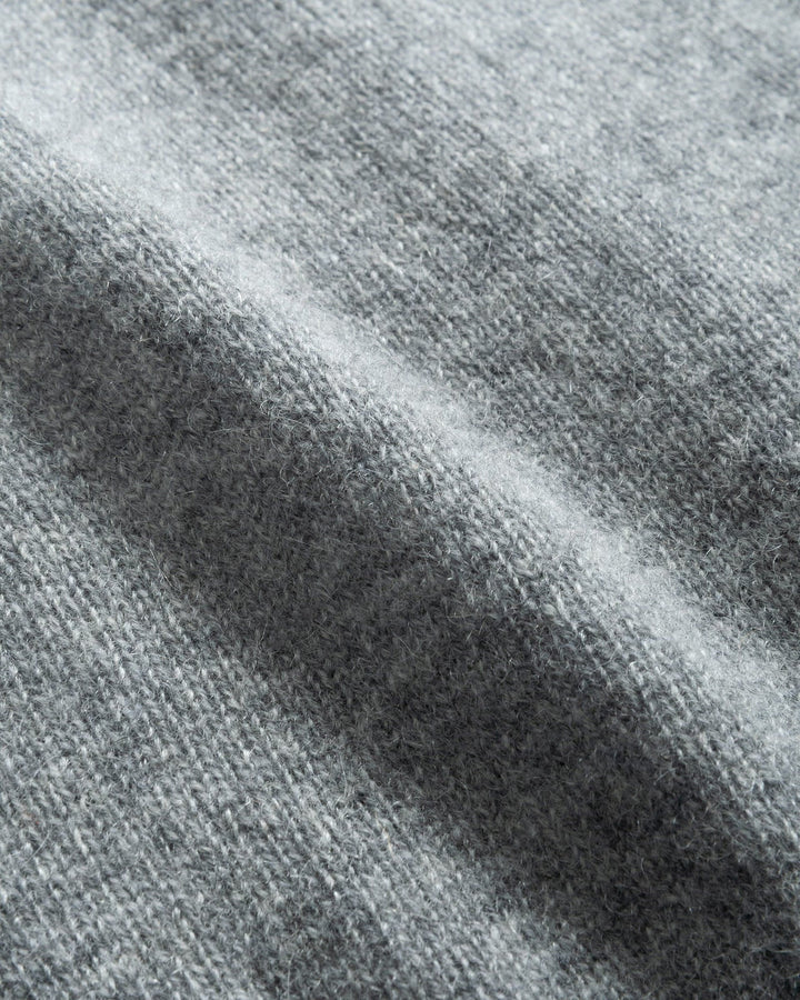 Johnnie-O Mayfair Cashmere Quarter Zip Sweater: Charcoal