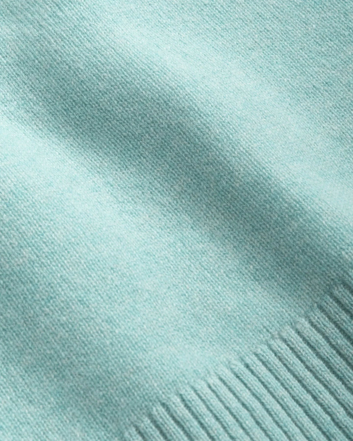 Johnnie-O Mayfair Cashmere Quarter Zip Sweater: Riviera