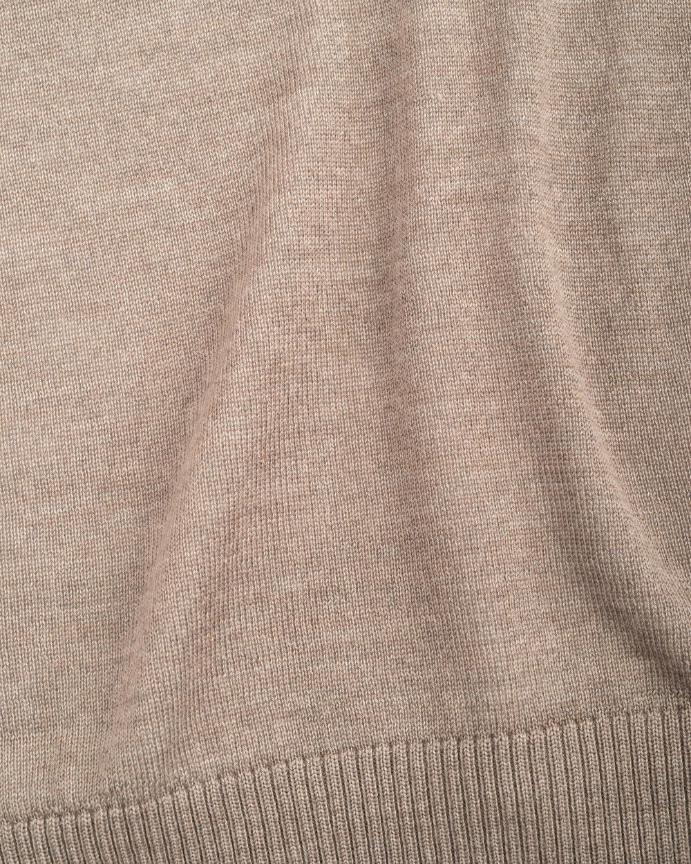Johnnie-O: Baron Wool Blend 1/4 Zip Pullover Sweater: Oatmeal