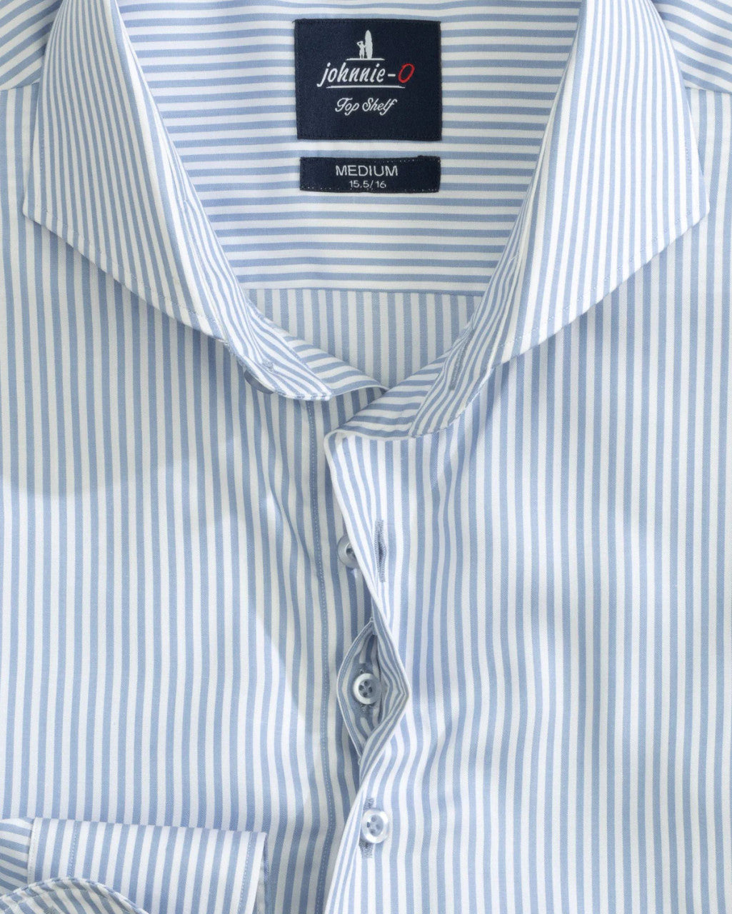 Johnnie-O Top Shelf Button Up Shirt - Judes: Laguna Blue