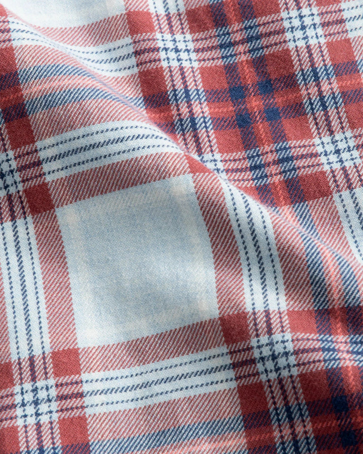 Johnnie-O Top Shelf Button Up Shirt - Fowlkes: Malibu Red