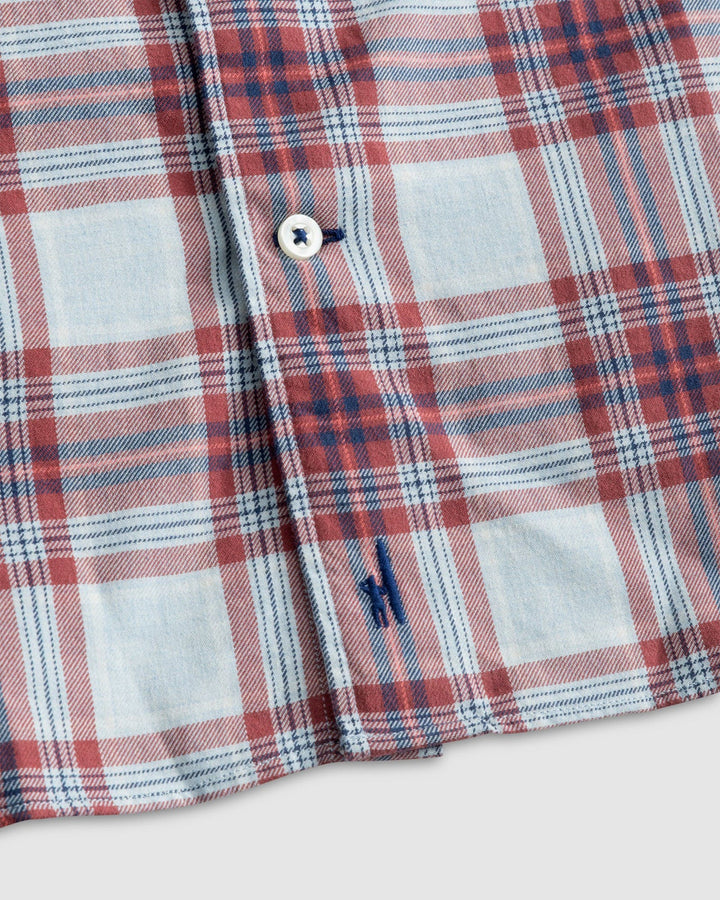 Johnnie-O Top Shelf Button Up Shirt - Fowlkes: Malibu Red