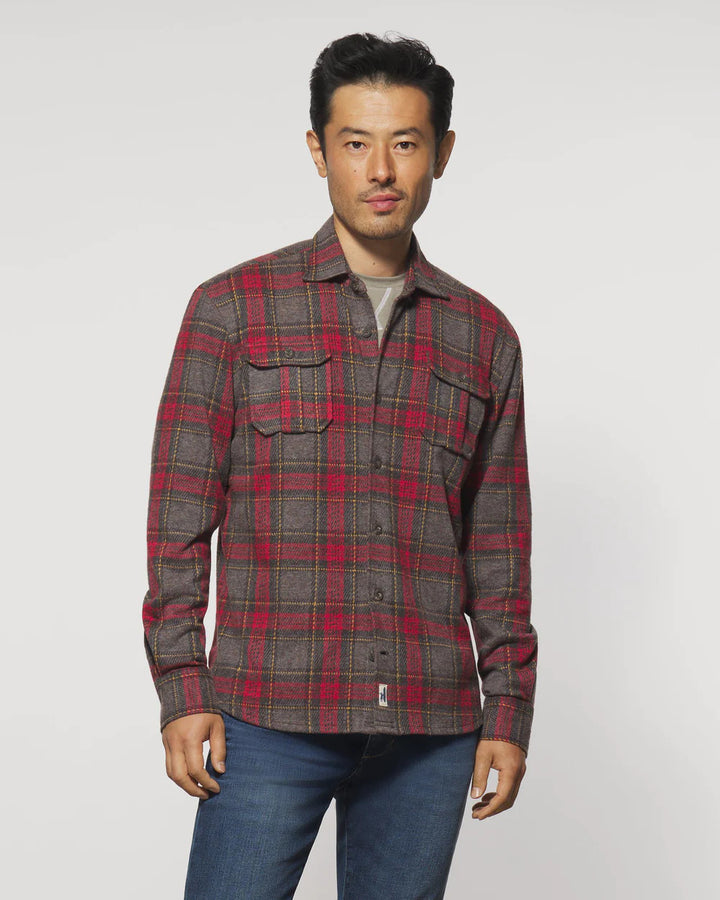 Johnnie-O Walton Stretch Flannel Lodge Shirt