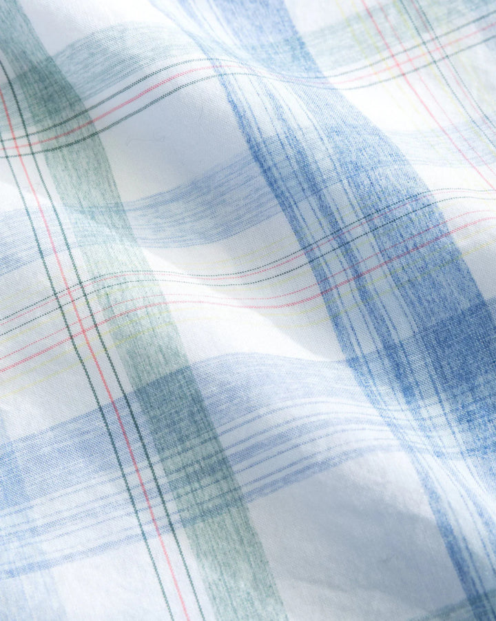 Johnnie-O Liden Button Up Shirt: Laguna Blue