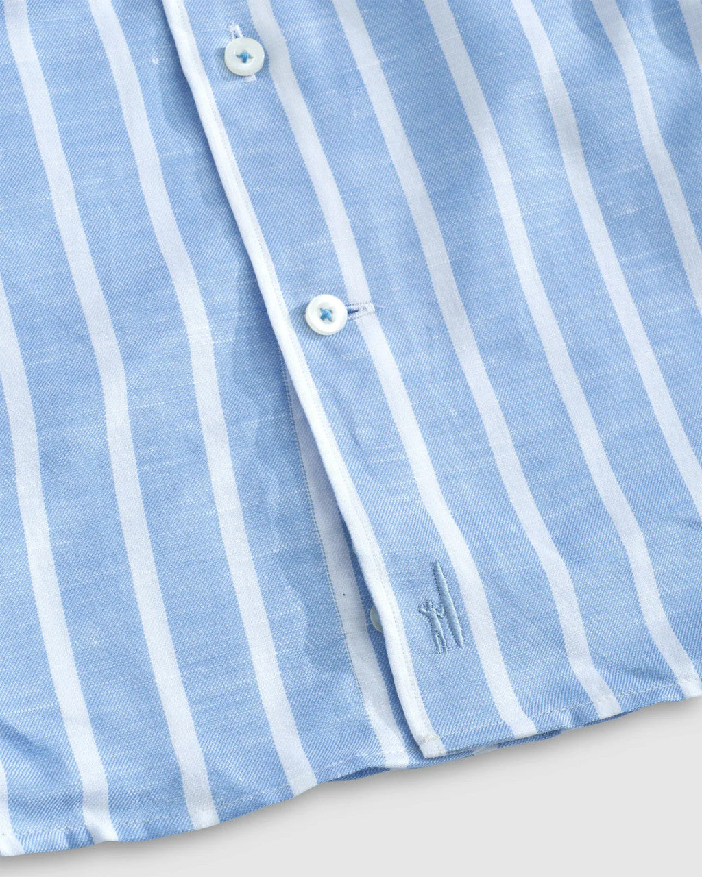 Johnnie-O Ocon Top Shelf Button Up Shirt: Laguna Blue