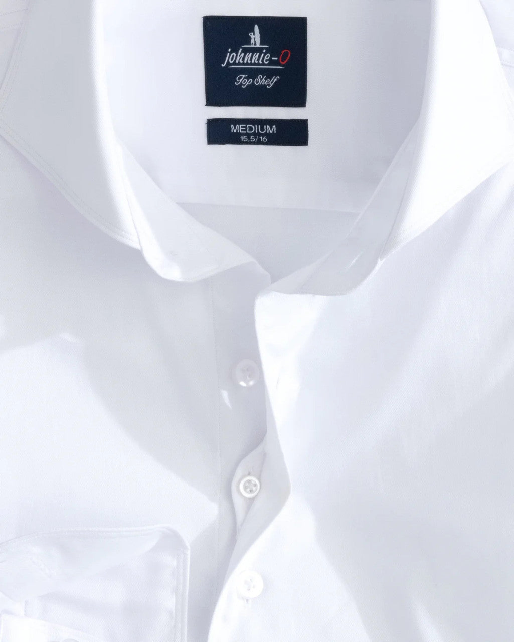 Johnnie-O Boswell Top Shelf Button Up Shirt: White