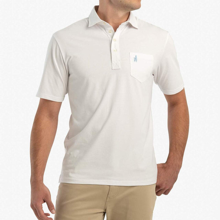 Johnnie-O The Original 4-Button Polo - White