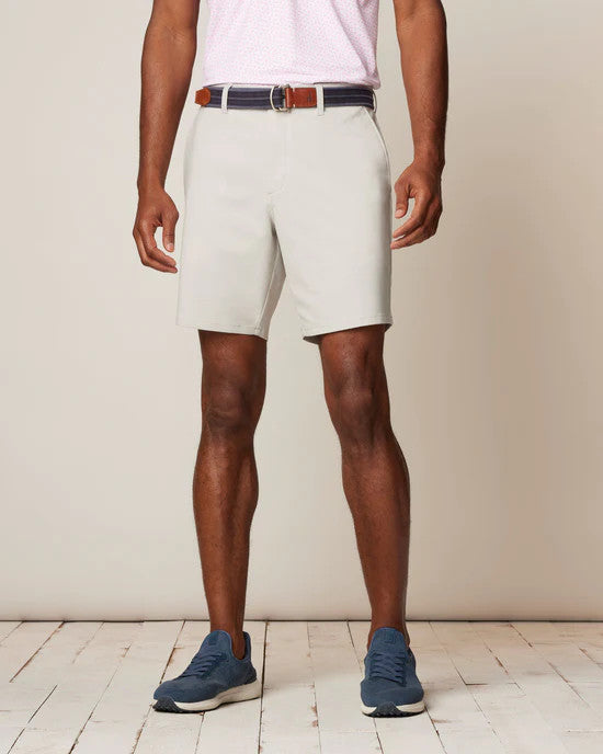 Johnnie-O Jupiter Cotton Performance Shorts: Seal