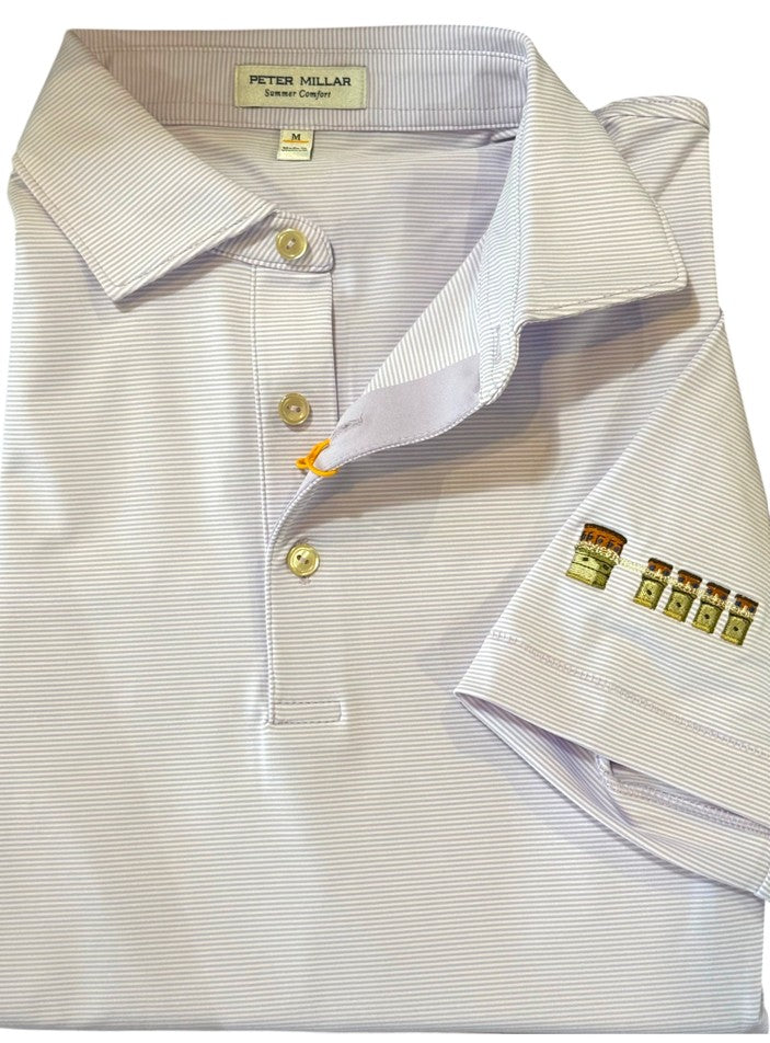 Peter Millar Jubilee Performance Jersey Polo Lake Murray Dam Towers: Garden Violet