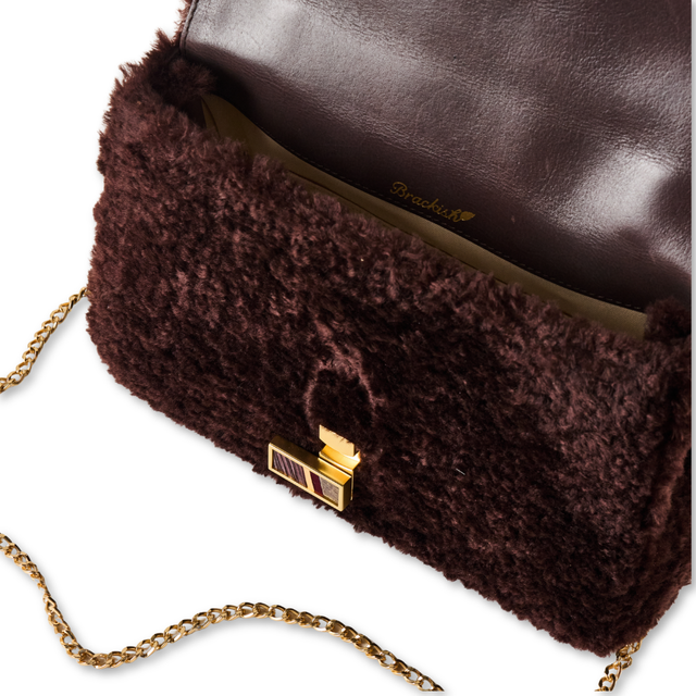 Brackish Hillingdon Shearling Handbag