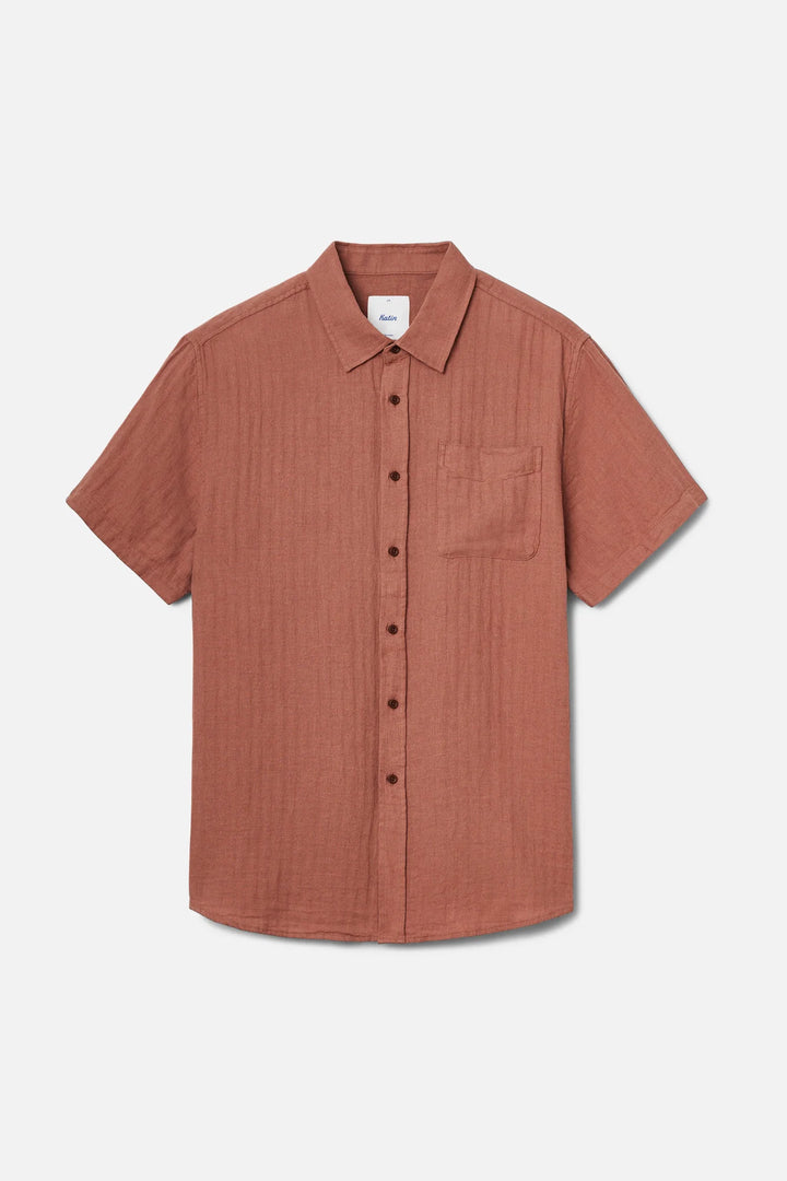 Katin Alan Shirt: Dark Clay