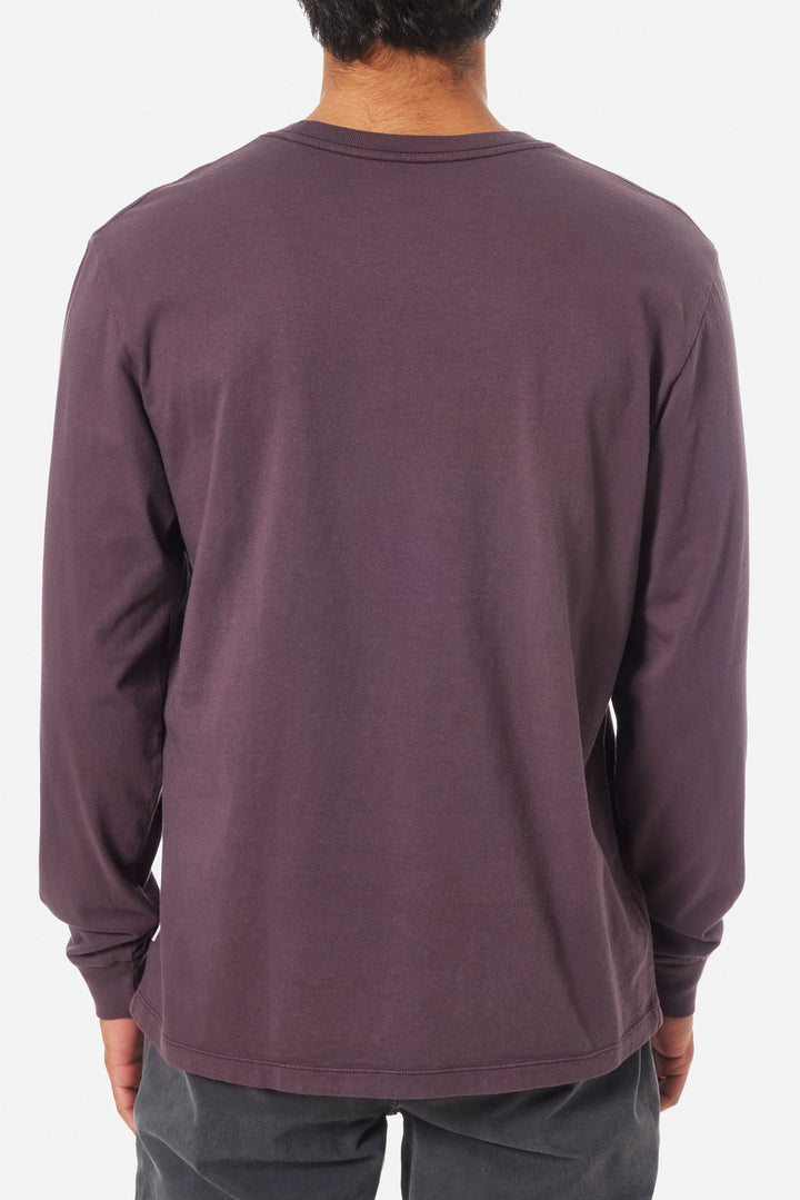 Katin Base Long Sleeve Tee: Dark Auralite