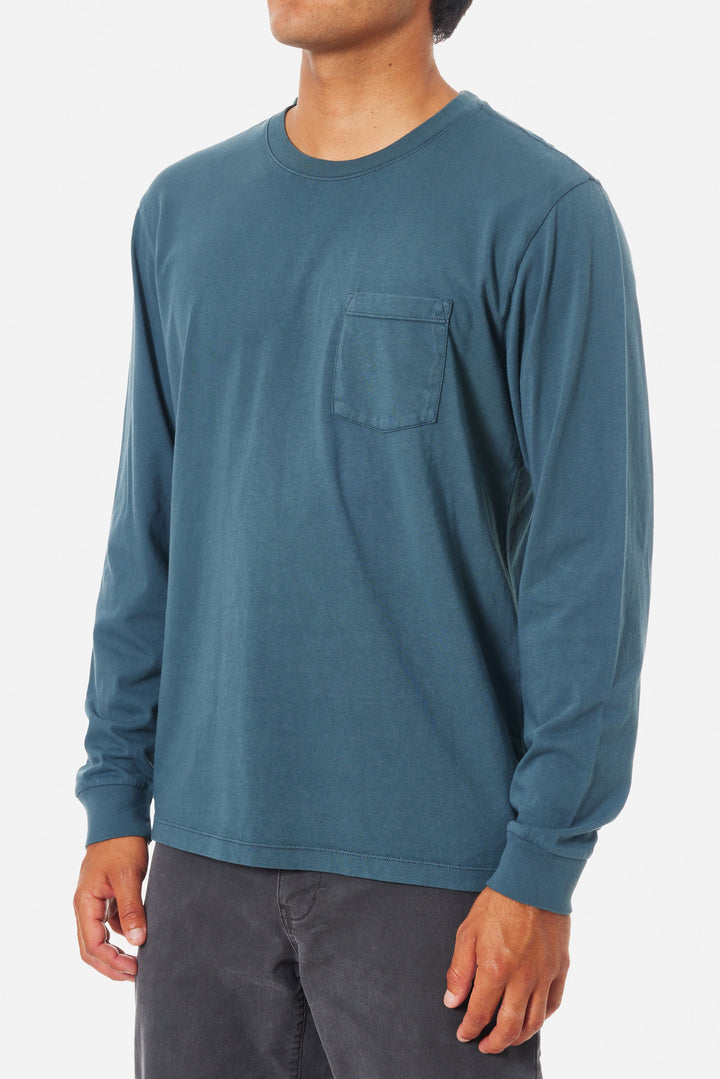 Katin Base Long Sleeve Tee: Hydro