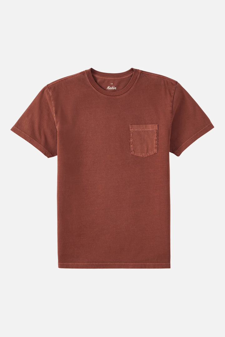 Katin Base Tee: Mahogany
