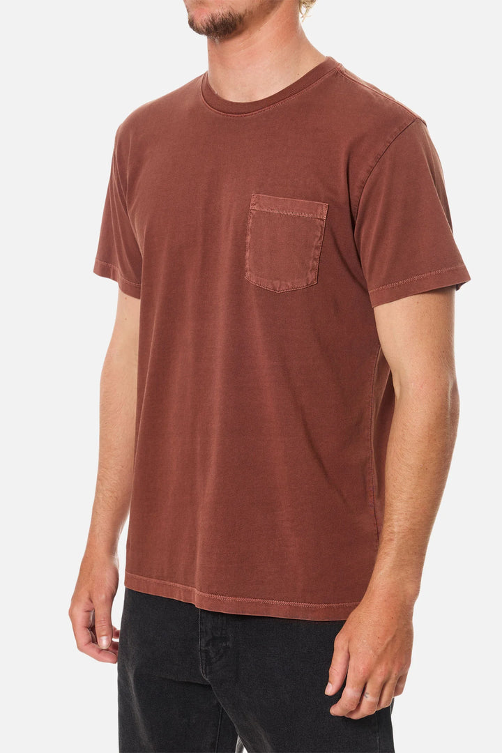 Katin Base Tee: Mahogany