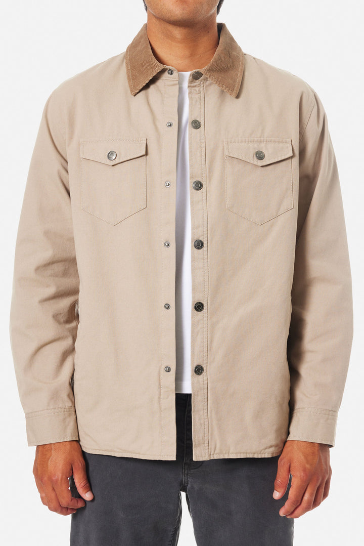 Katin Campbell Jacket: Vintage Khaki