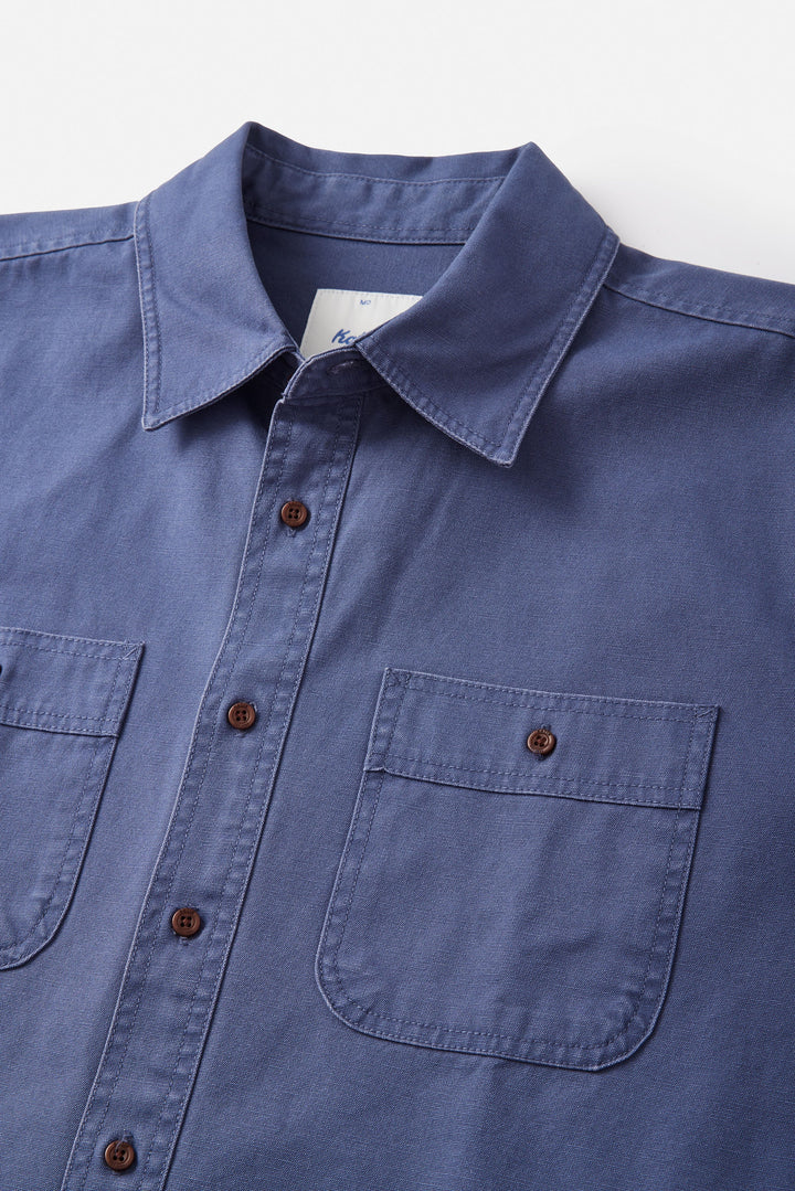 Katin Coast CPO Shirt: Washed Blue