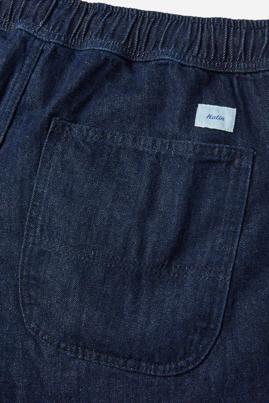 Katin Deck Denim E-Waist Pant: Indigo