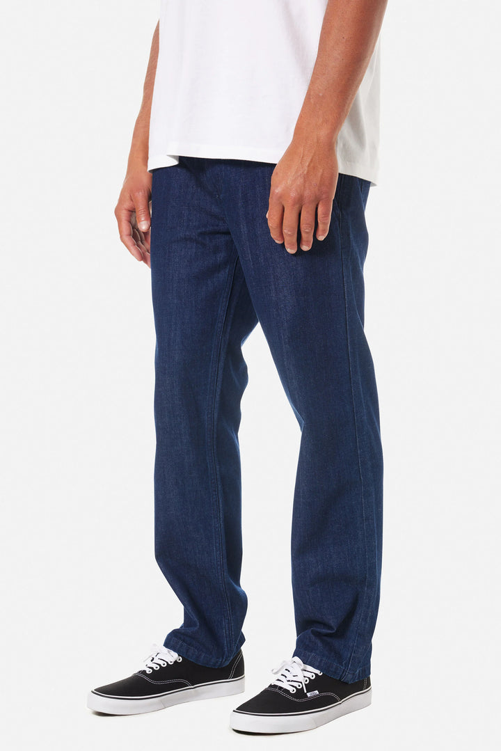 Katin Deck Denim E-Waist Pant: Indigo