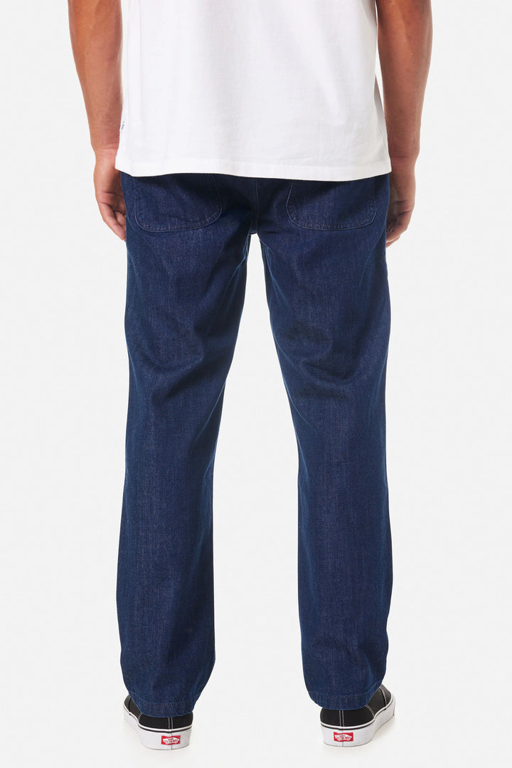 Katin Deck Denim E-Waist Pant: Indigo