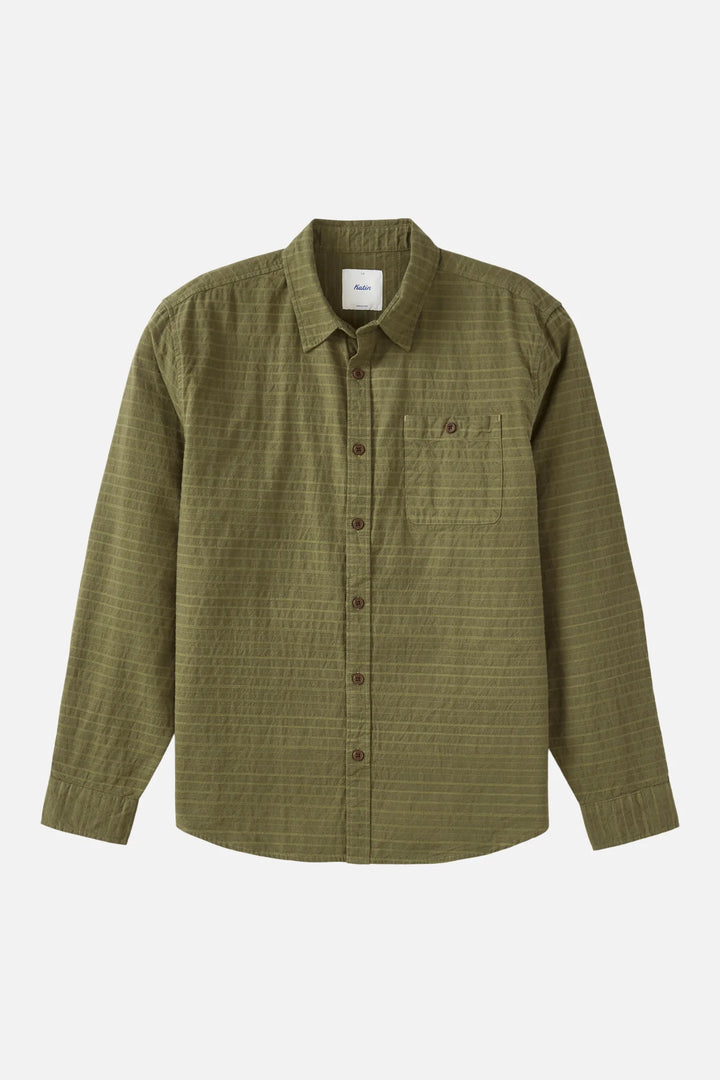 Katin Derek Flannel: Olive Night
