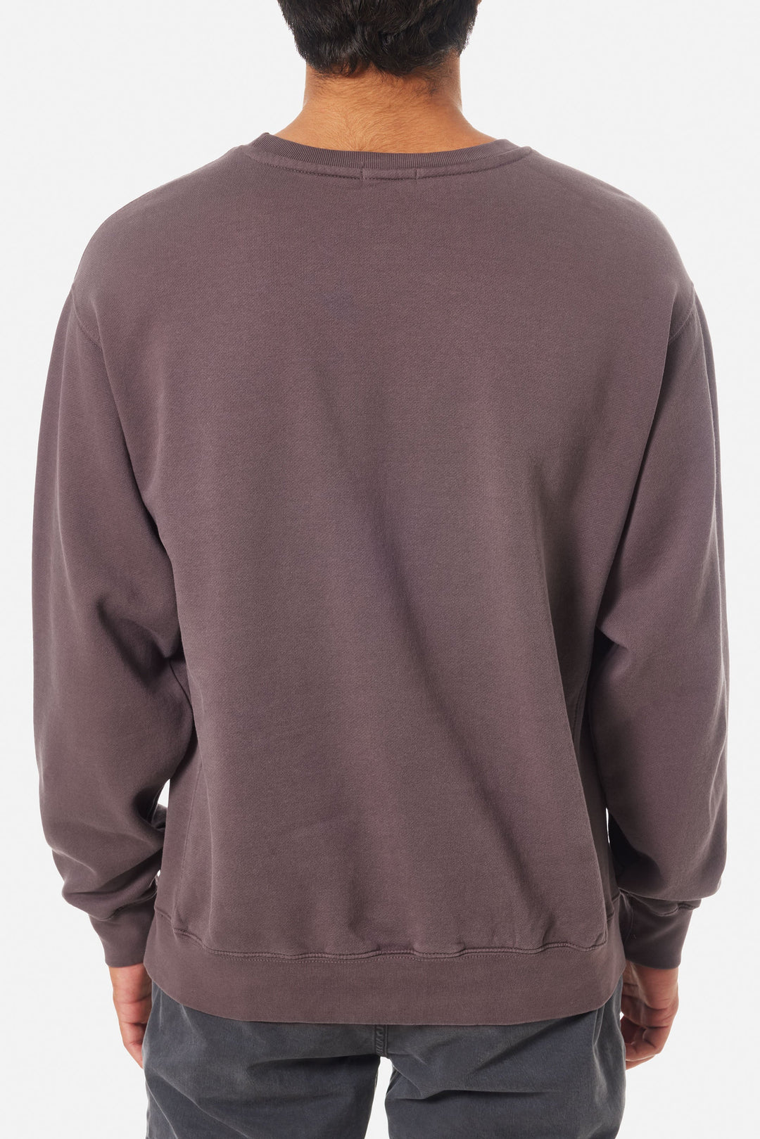 Katin Embroidered Crewneck: Dark Auralite