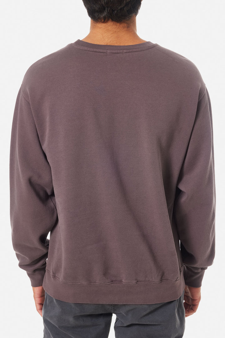 Katin Embroidered Crewneck: Dark Auralite