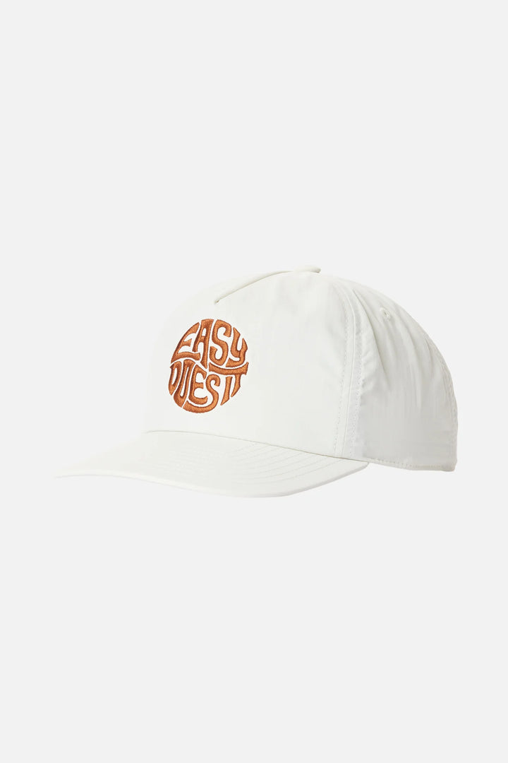 Katin Easy Emblem Hat: Vintage White