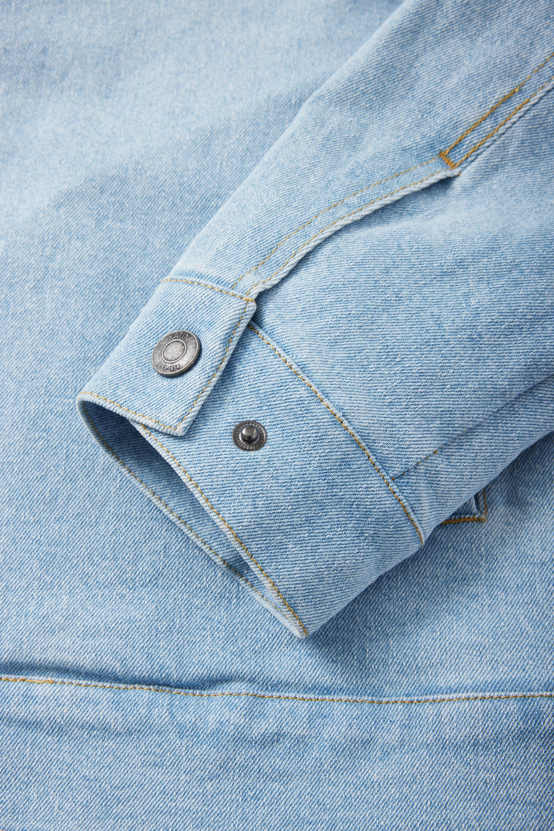 Katin Harris Denim Jacket: Light Indigo