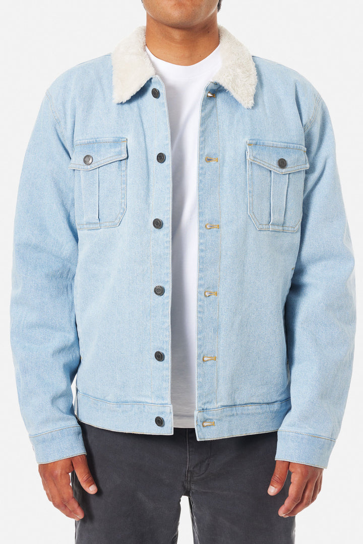 Katin Harris Denim Jacket: Light Indigo