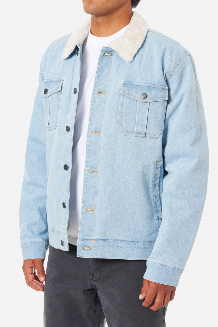 Katin Harris Denim Jacket: Light Indigo