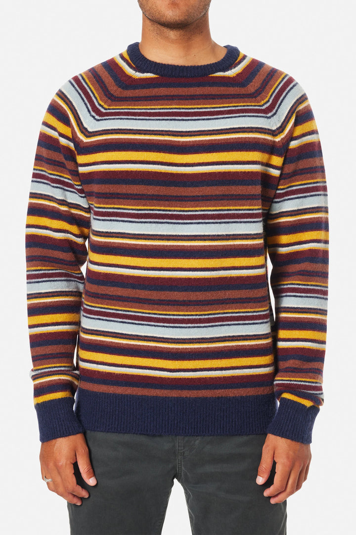 Katin Hitch Stripe Sweater: Polar Navy