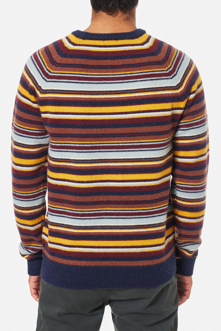 Katin Hitch Stripe Sweater: Polar Navy