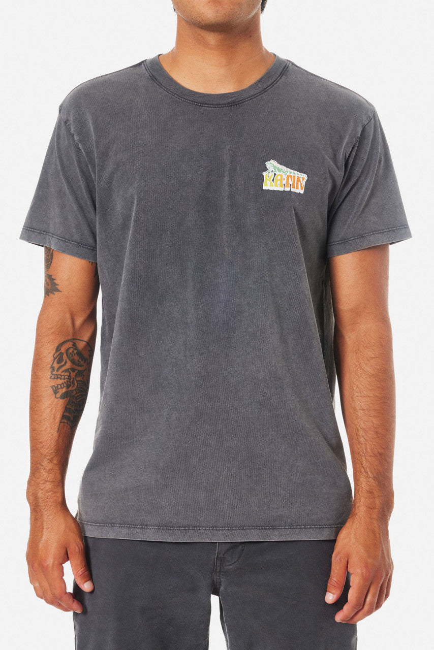 Katin Orlando Tee: Black Sand Wash