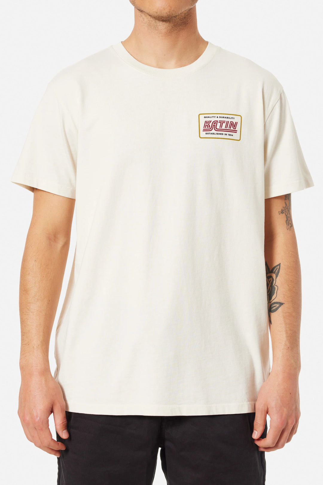 Katin Pit Stop Tee: Vintage White