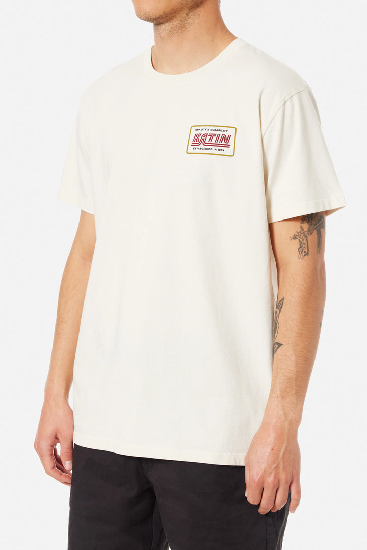 Katin Pit Stop Tee: Vintage White
