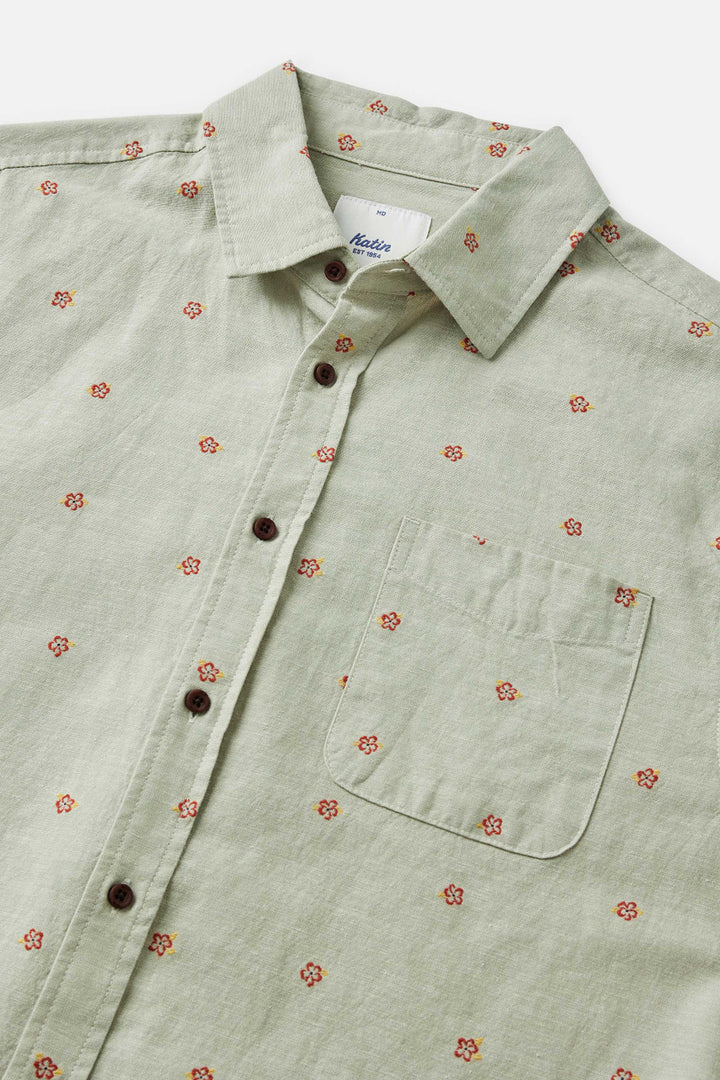 Katin Plume Shirt: Desert Sage