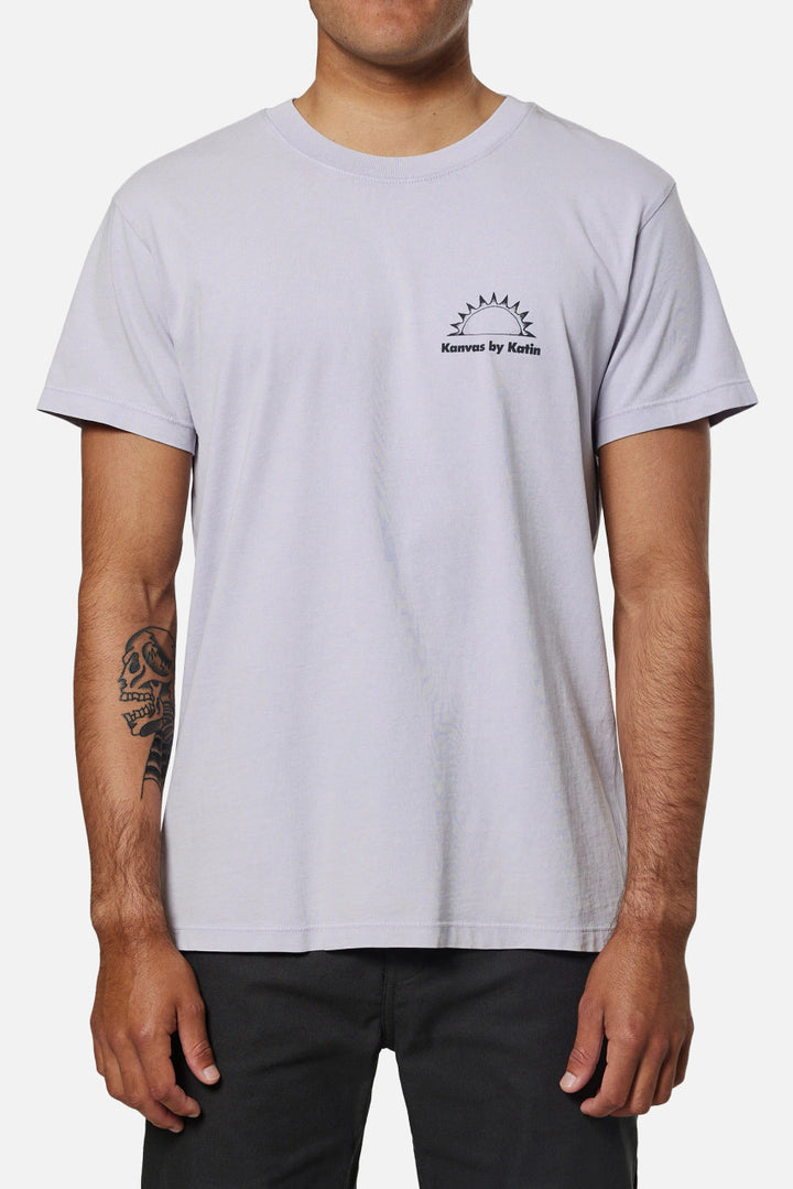 Katin Ripper Tee: Lavender Sand Wash