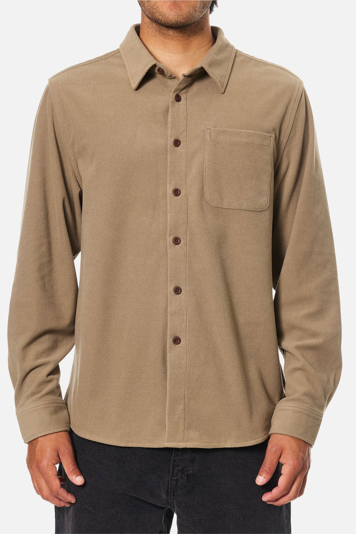 Katin Roland Shirt: Gray Rock