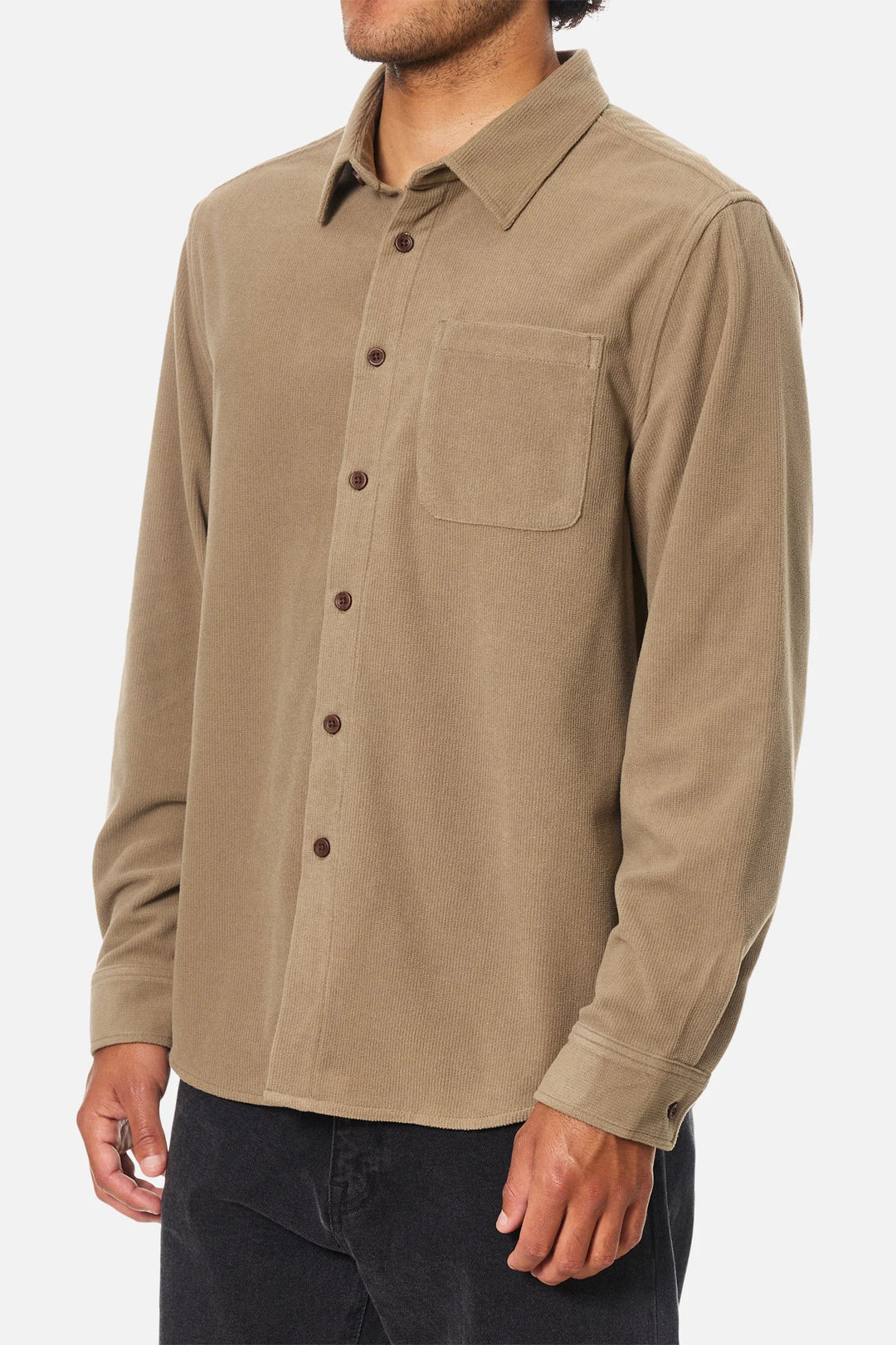 Katin Roland Shirt: Gray Rock