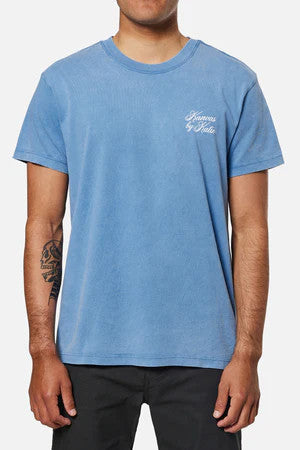 Katin Royal Tee: Bay Blue Sand Wash