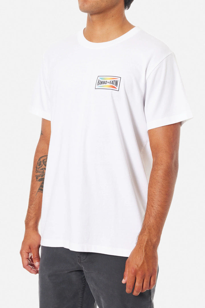 Katin Scrubber Tee: White