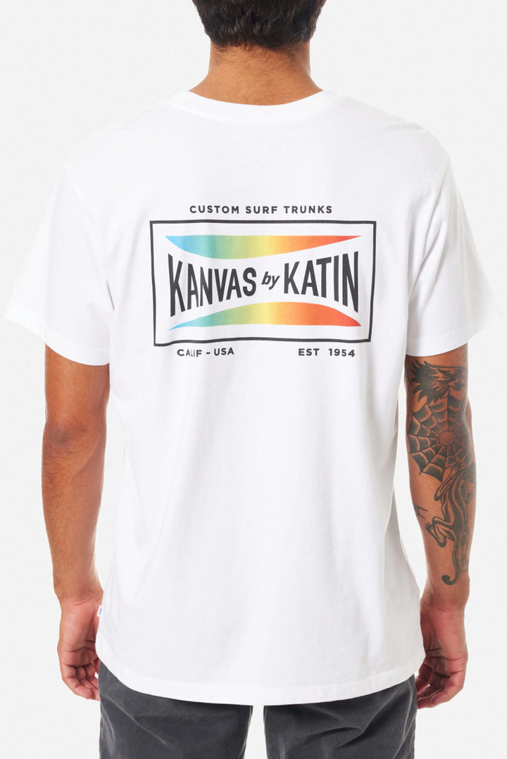 Katin Scrubber Tee: White