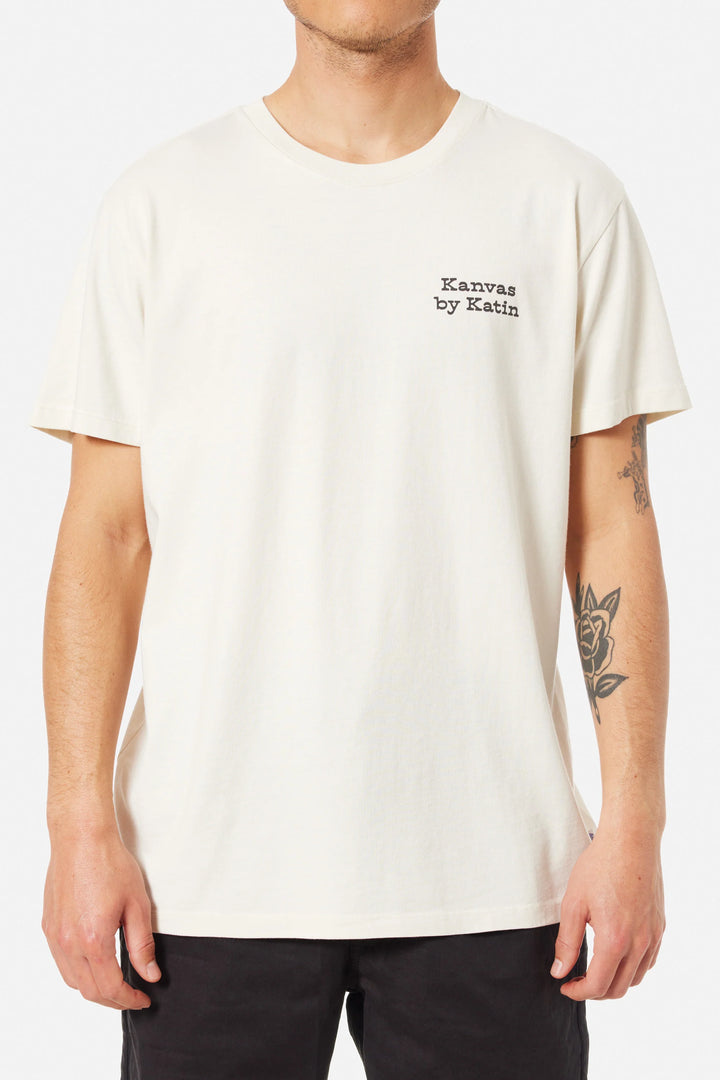 Katin Shangri-La Tee: Vintage White